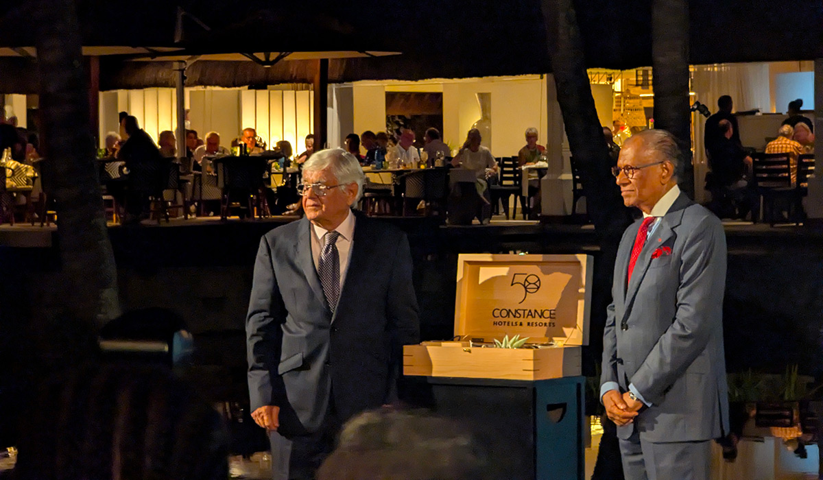 Navin Ramgoolam trace l'avenir du tourisme mauricien lors du jubilé d'or de Constance Hotels and Resorts